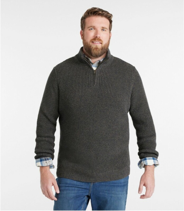 organic cotton sweaters for men from llbean
