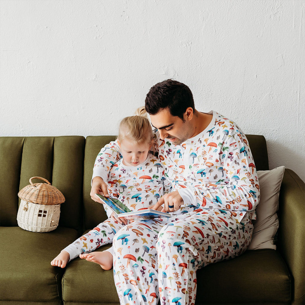 best non toxic organic matching organic cotton pjs from hart and land
