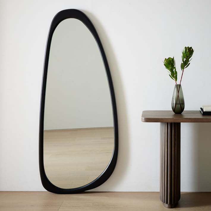non toxic greenguard certified floor mirror from west elm
