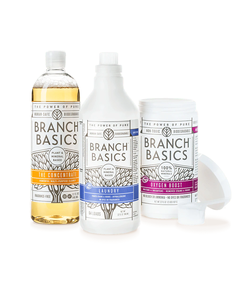 non toxic plant based laundry detergent from branch basics