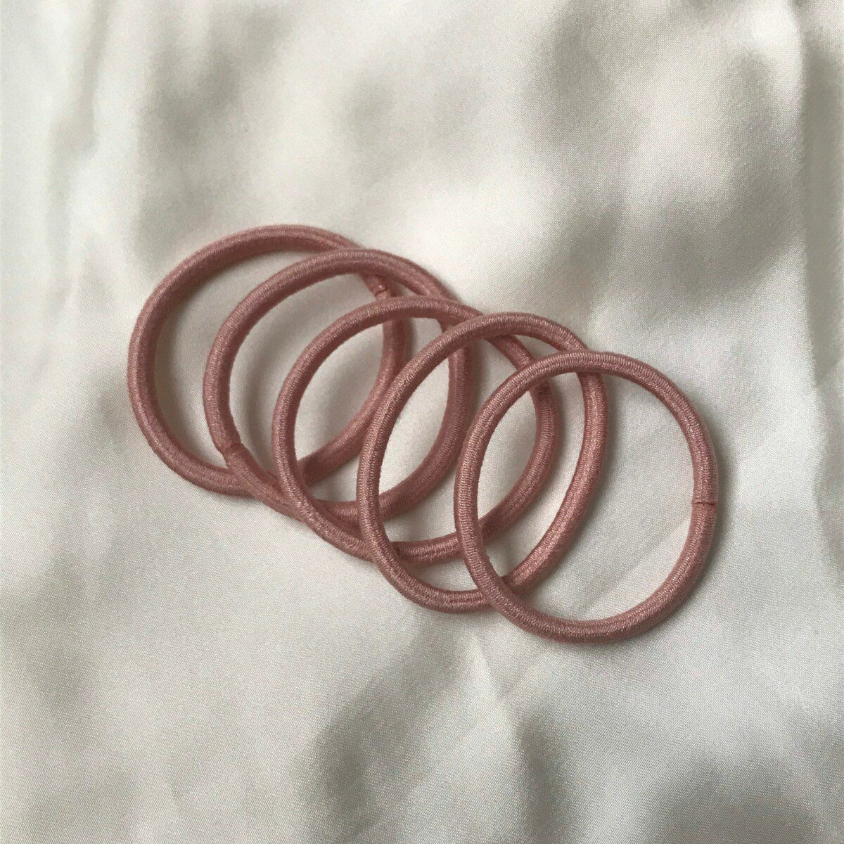 tencel hair ties from heather and bumble