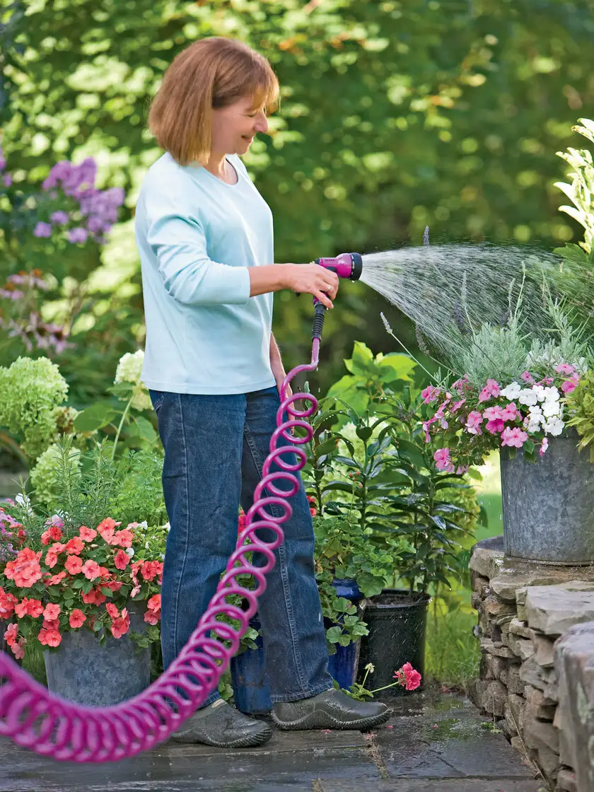non toxic coil garden hose from water right
