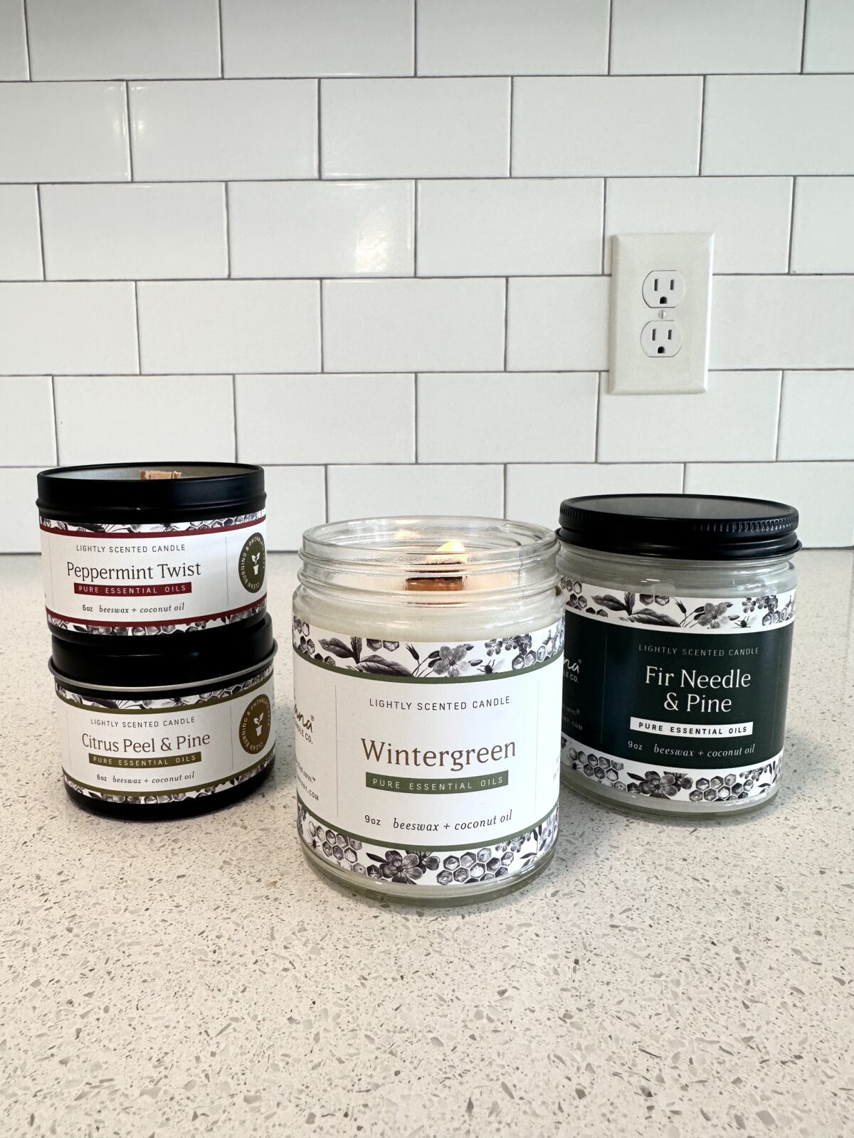 non-toxic christmas candles from Fontana on TheFiltery.com