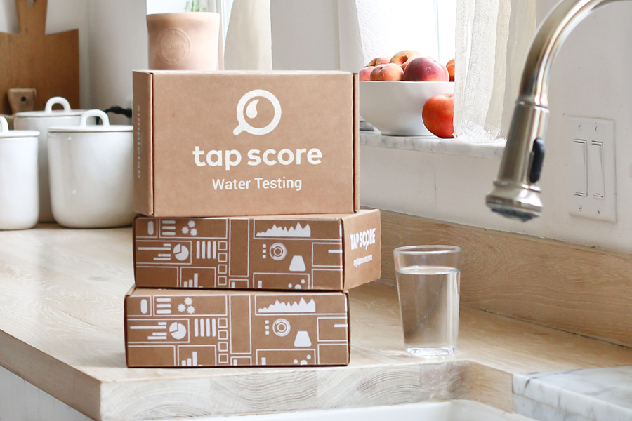 tap score pfas at home water test