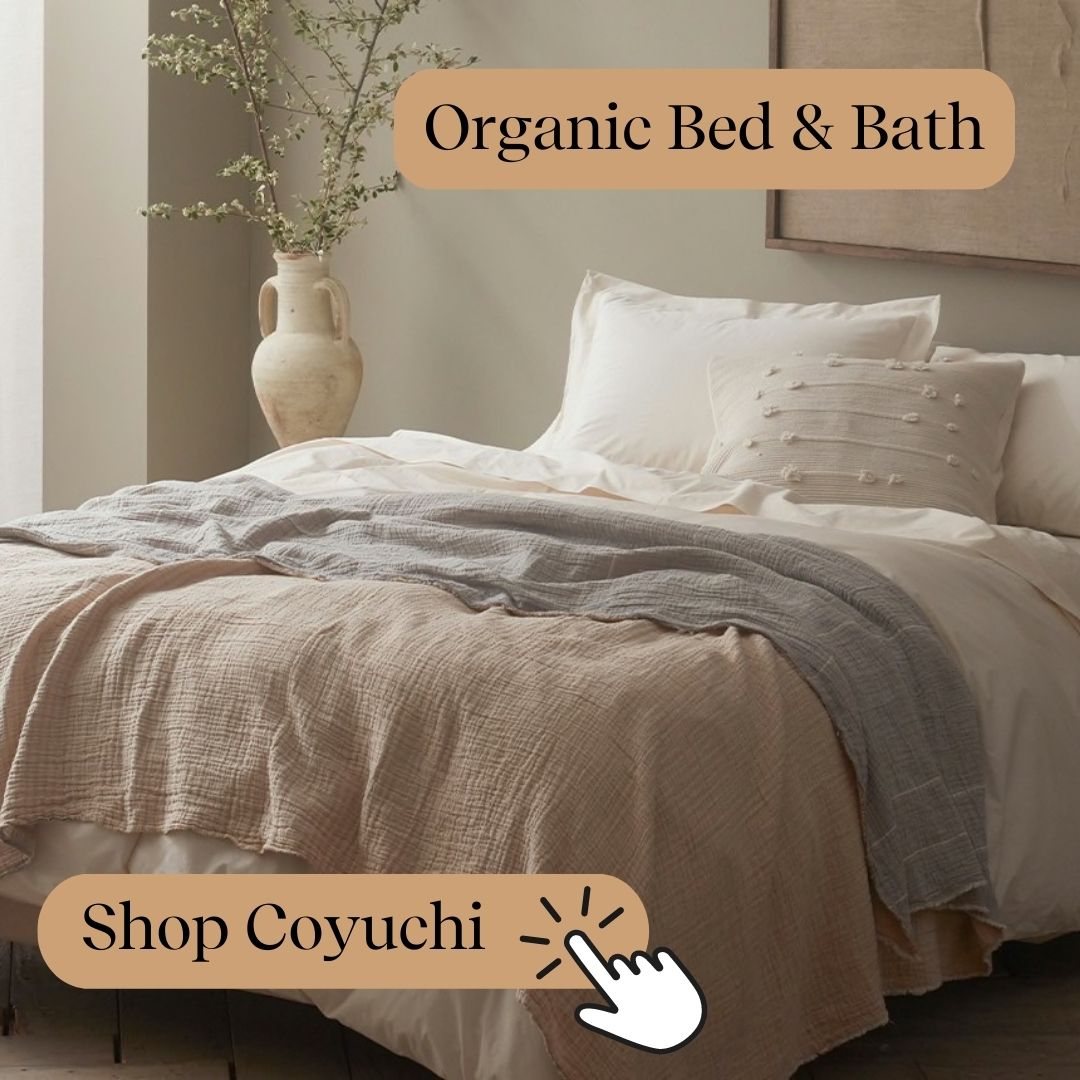 non-toxic organic bedding brands - coyuchi on TheFiltery.com