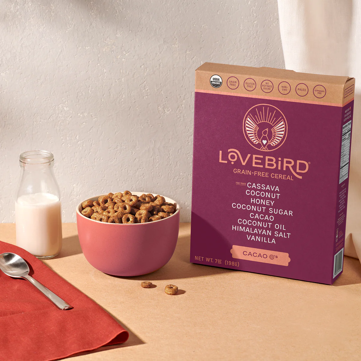 lovebird organic cereal